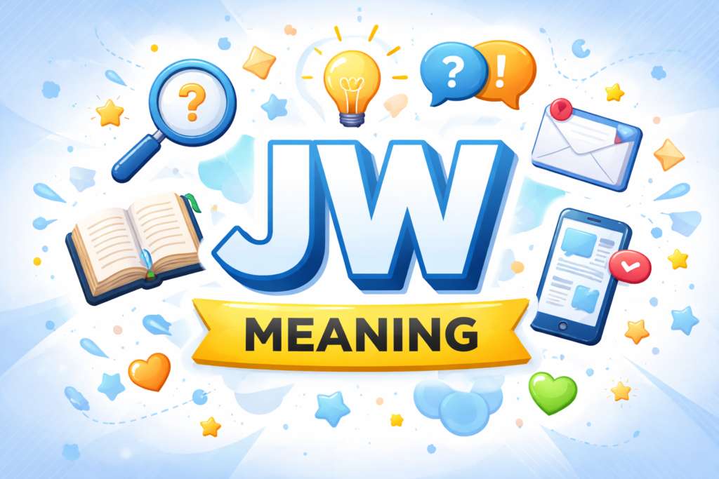 JW Meaning in Text: What It Really Means, How to Use It, and When to Avoid It