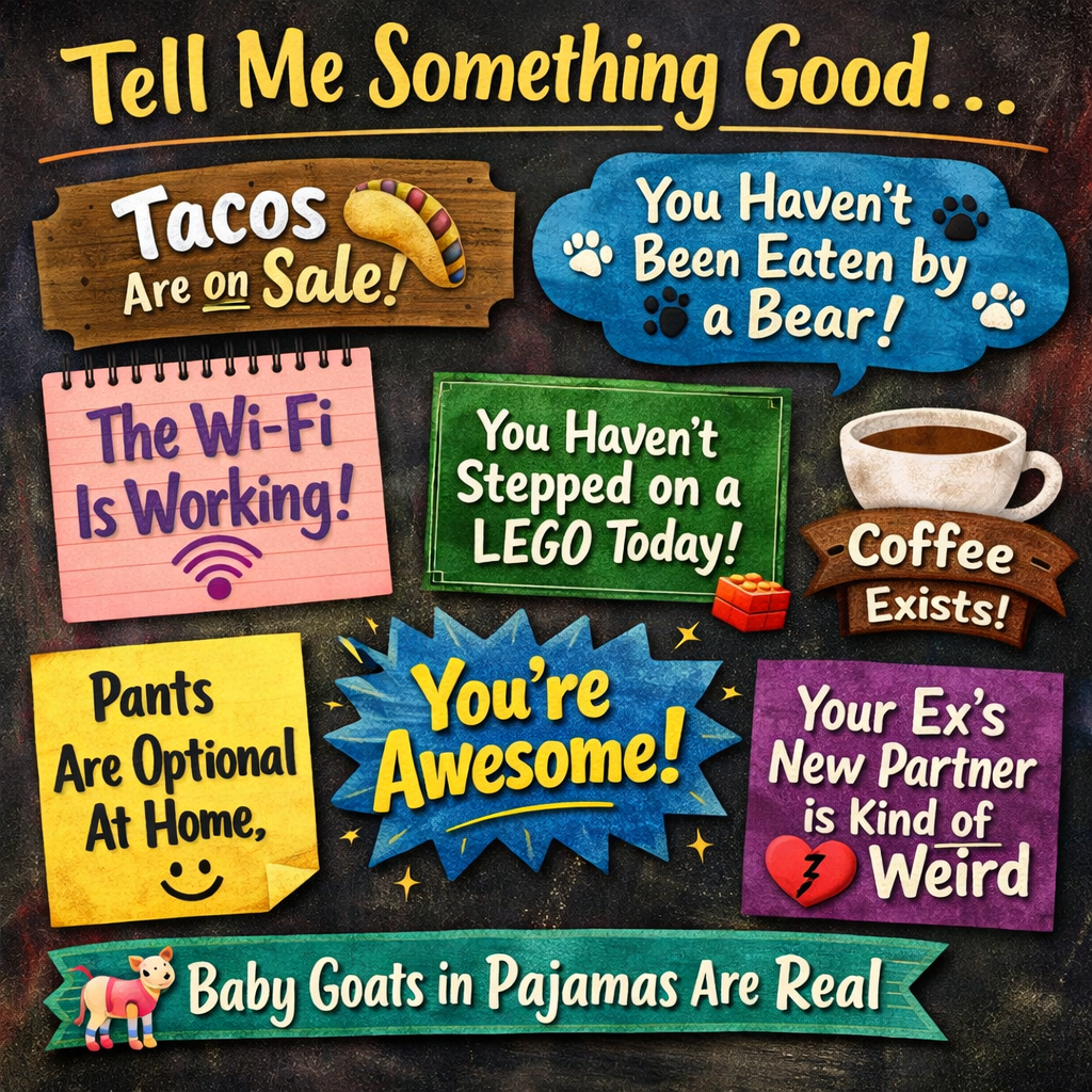 Funny Responses to “Tell Me Something Good”: Best Answers for Text, Chat & Social Media