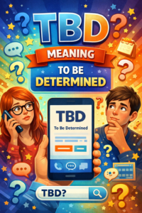 What Does “TBD” Mean in Text, Chat, and Social Media?