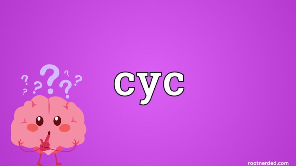 CYC Meaning in Text