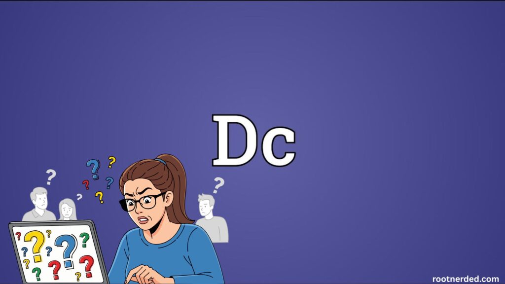 DC Meaning in Text