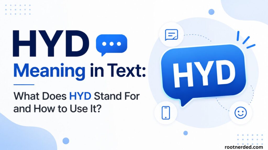 HYD Meaning in Text