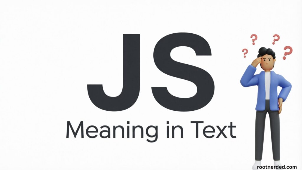 JS Meaning in Text