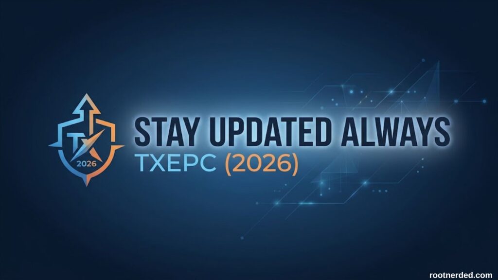 Stay Updated Always TXEPC (2026)